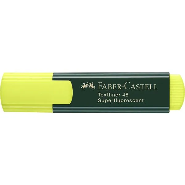 [001672] MARCADOR FLUORESCENTES AMARILLO FABER-CASTELL