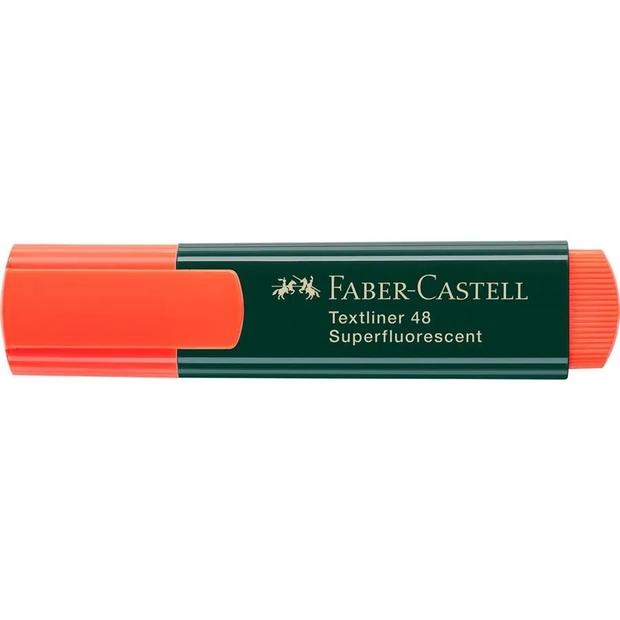 [001673] MARCADOR FLUORESCENTES NARANJA FABER-CASTELL