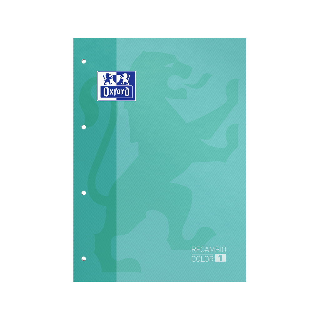 [400123680] RECAMBIO OXFORD COLOR 1 VERDE MENTA CUADRO 5x5 MM.