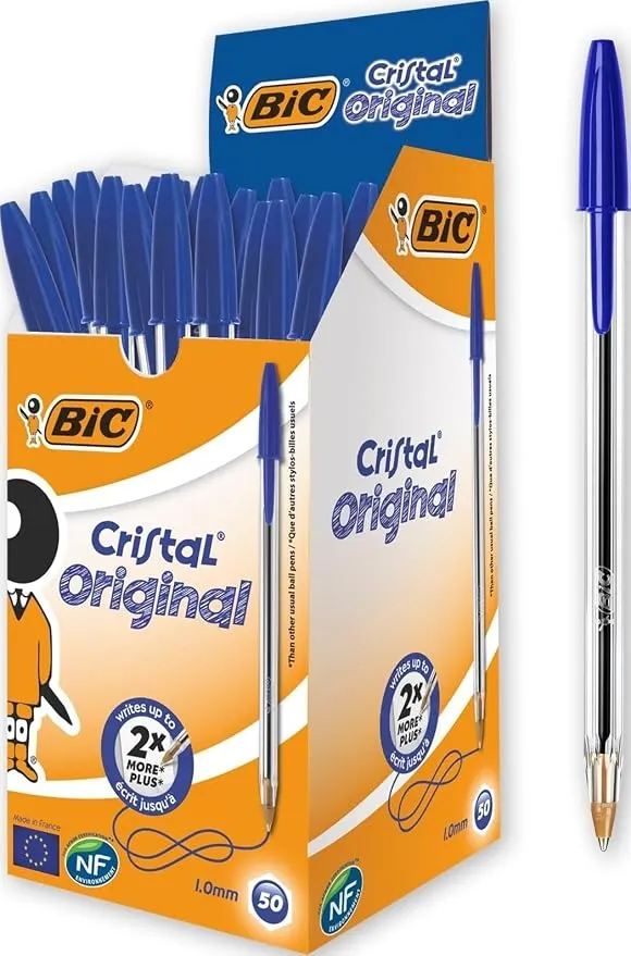 [001262] BOLIGRAFO BIC CRISTAL AZUL
