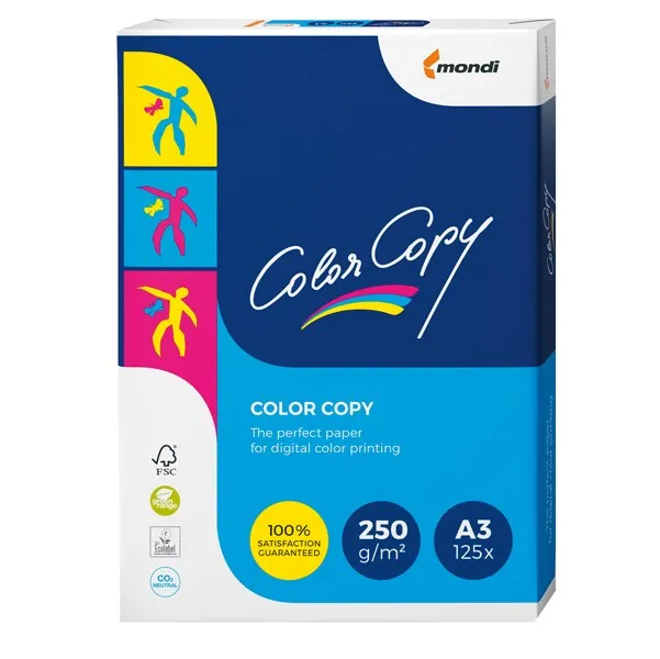 [056155] PAQUETE 125 HOJAS COLOR COPY A3 250G