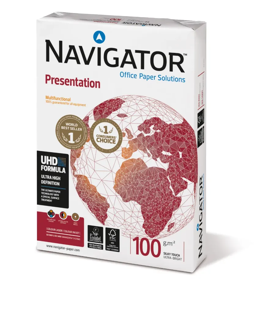 [NAVIGA100A4] [005345] PAQUETE 500 HOJAS DIN-A4 100G NAVIGATOR PRESENTATION