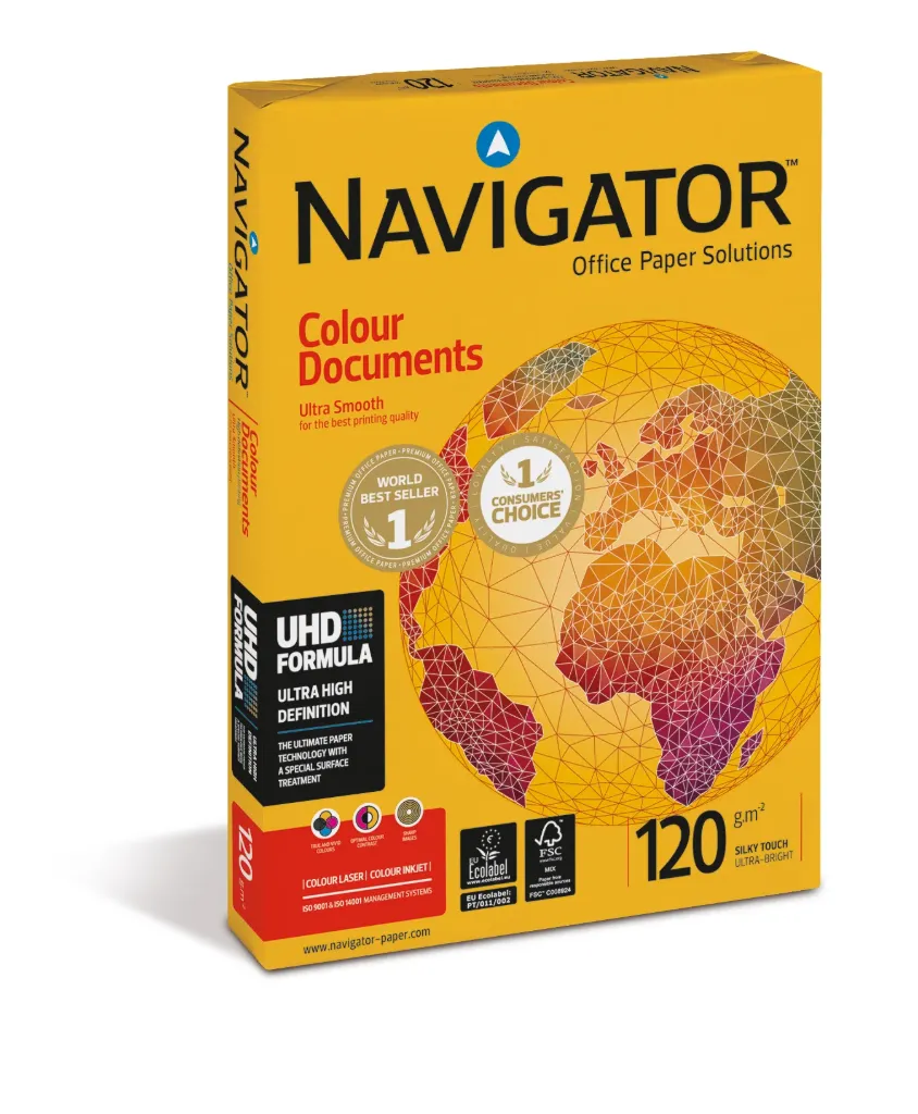 [NAVIGA120A3] [NAVIGA120A3] PAQUETE 500 HOJAS DIN-A3 120G NAVIGATOR COLOUR DOCUMENTS