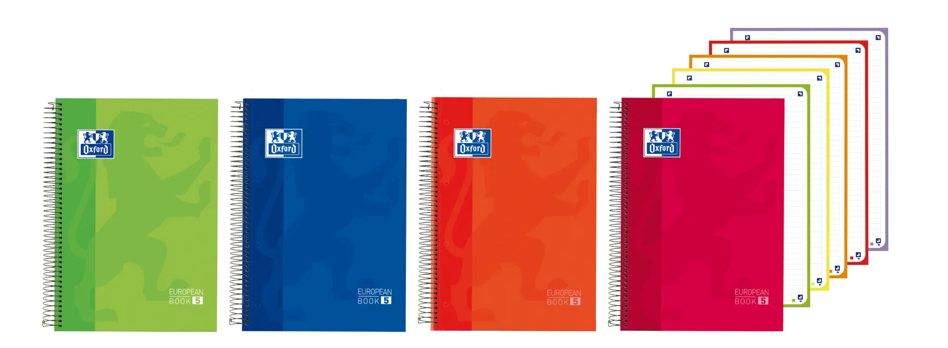 [400060750] CUADERNO OXFORD A4+ EUROEAN BOOK 5 60+60 H. GRATIS TAPA EXTRADURA 1 LINEA