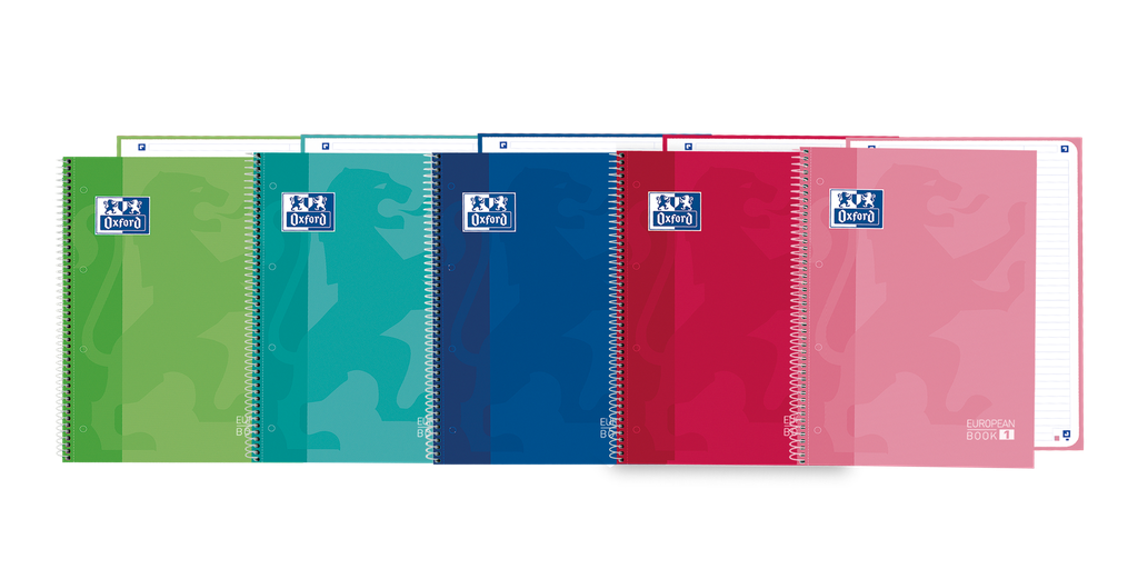 [400183737] CUADERNO OXFORD BOOK1 HORIZONTAL A4+ COLORES SURTIDOS