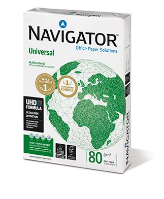 [NAVIGA804564] Resma papel Navigator 80g 45x64 empaquetado y sin certificado