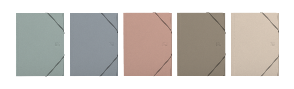 [800294] CARPETA DE GOMAS CON SOLAPAS FOREST POLYFOAM 50% RECICLADO A4+ - SRTD OXFORD