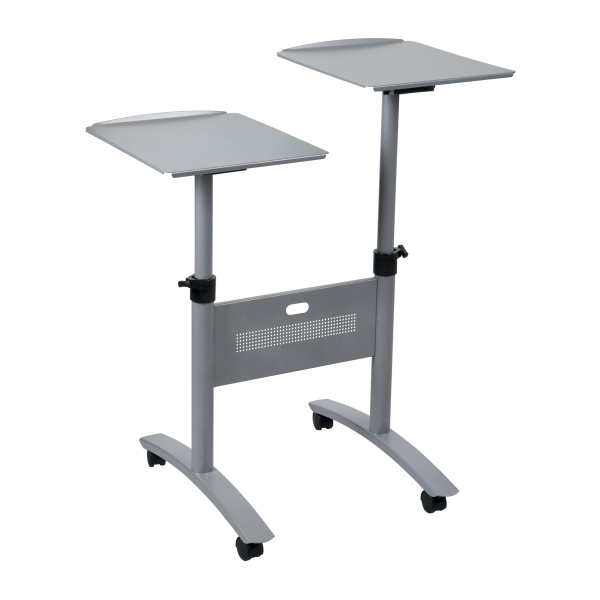 [1900791] [1900791] Mesa Nobo con ruedas para proyección multimedia - plataforma doble