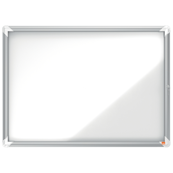 [1902559] [1902559] Vitrina de interior Nobo para 8 hojas A4 con superficie blanca magnética