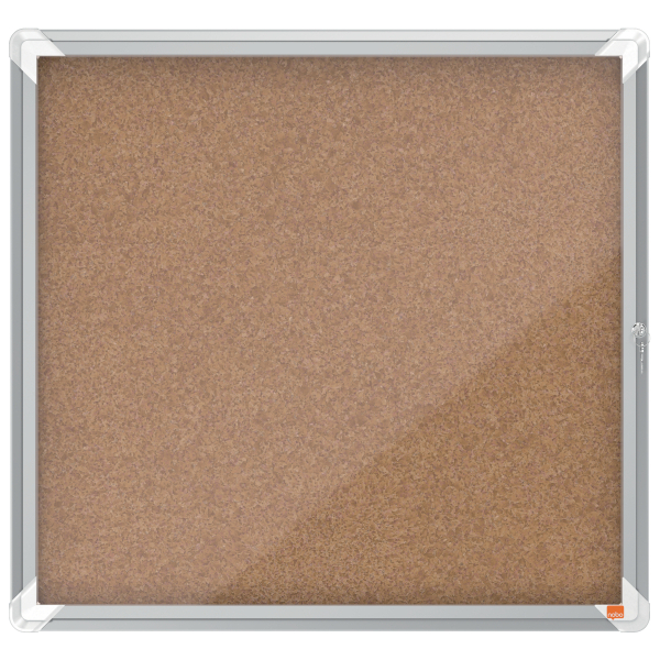 [1902562] [1902562] Vitrina de interior Nobo para 6 hojas A4 con superficie de corcho