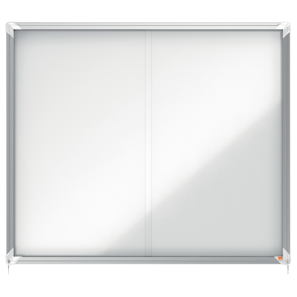 [1902609] [1902609] Vitrina magnética NOBO Premium Plus de puerta corredera 15 x A4