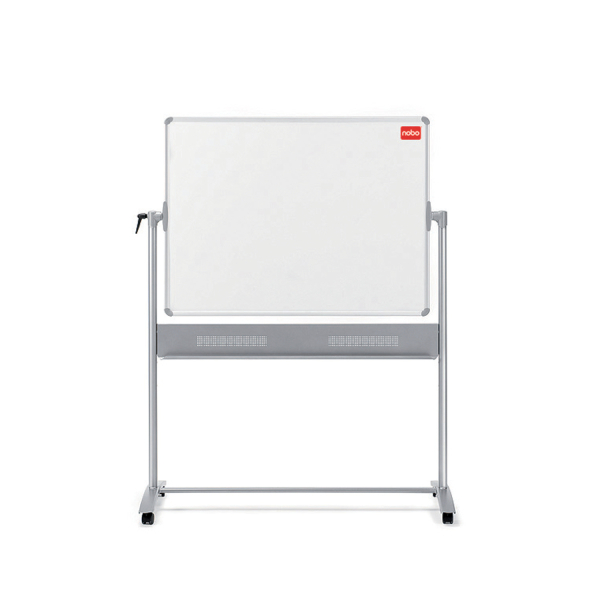[1905239] [1905239] Pizarra Blanca Móvil Nobo Essence de Melamina 1200 x 900mm, blanco