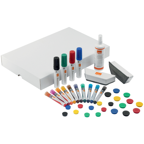 [1915566] [1915566] Kit de accesorios para pizarra del sistema de colaboración móvil Move & Meet de Nobo, blanca