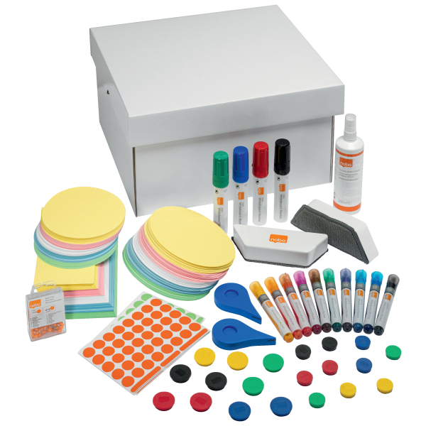 [1915567] [1915567] Kit de accesorios para pizarra y tablero de anuncios del sistema de colaboración móvil Move & Meet de Nobo