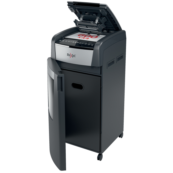 [2020600XEU] [2020600XEU] Destructora automática Rexel Optimum AutoFeed 600X de corte en partículas, negro