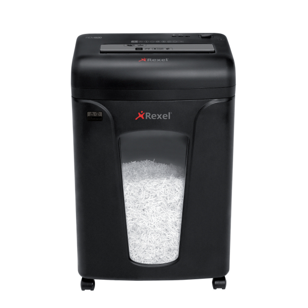 [2104010EU] [2104010EU] Destructora Rexel REM820 Microcorte, negro