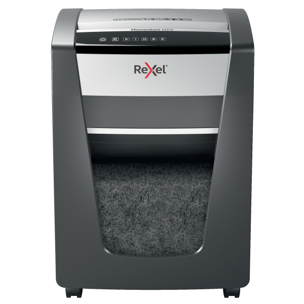 [2104577EU] [2104577EU] Destructora de papel Rexel Momentum M515, negro/plata