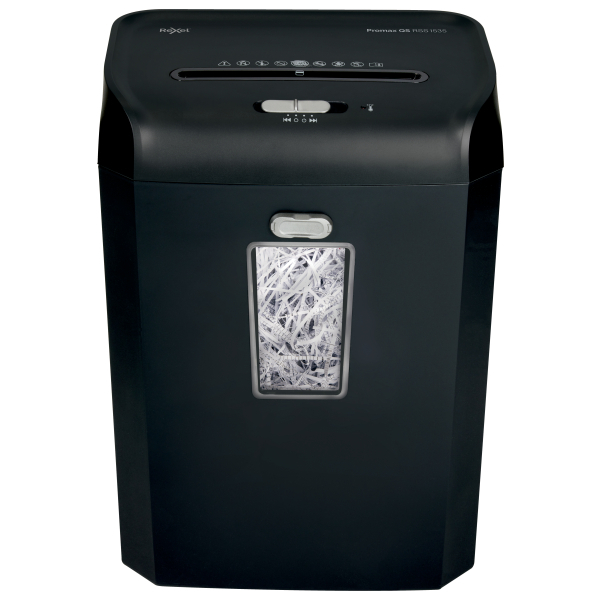 [2104586EU] [2104586EU] Destructora de papel de corte en tiras Rexel Promax RSS1535, negro