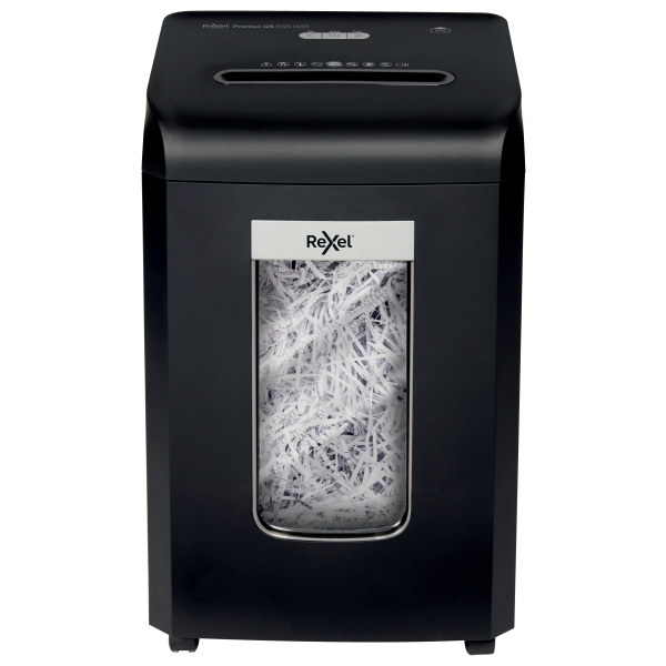 [2104588EU] [2104588EU] Destructora de papel de corte en tiras Rexel Promax RSS1838, negro