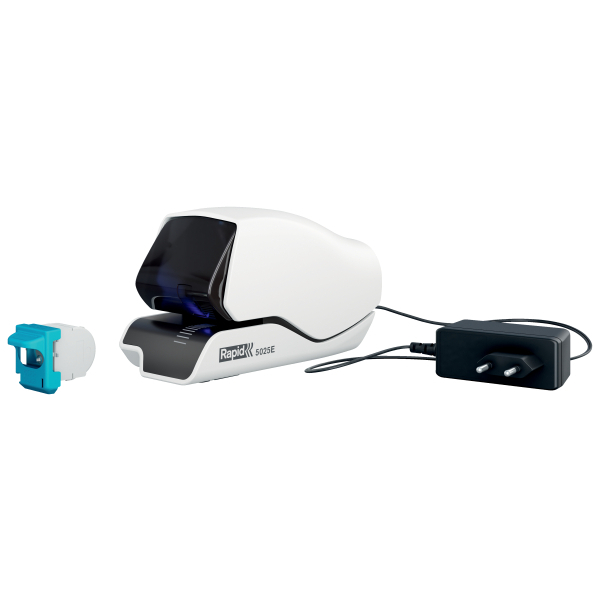 [25095200] [25095200] Grapadora eléctrica Rapid sin contacto 5025E, blanco