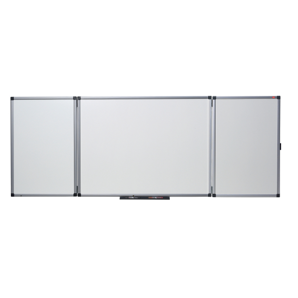[41138302] [41138302] Pizarra blanca de esmalte plegable Classic de Nobo, 1200 × 900 mm, blanco