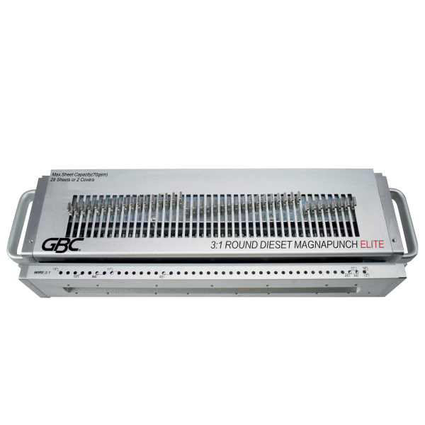 [4410047] [4410047] Set de troqueles de alambre redondo GBC Magnapunch Elite 3:1