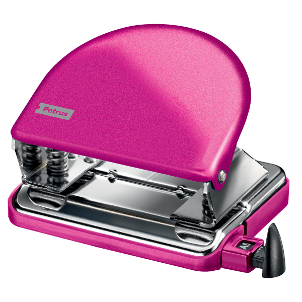 [626517] [626517] Clásico taladro metálico de oficina mod. 52 WOW de Petrus, fucsia