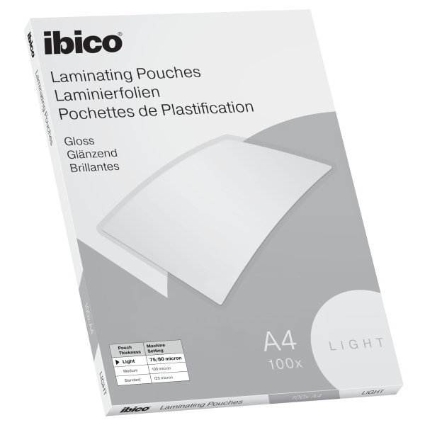 [627308] [627308] Carteras de plastificar Ibico Basics A4 Light