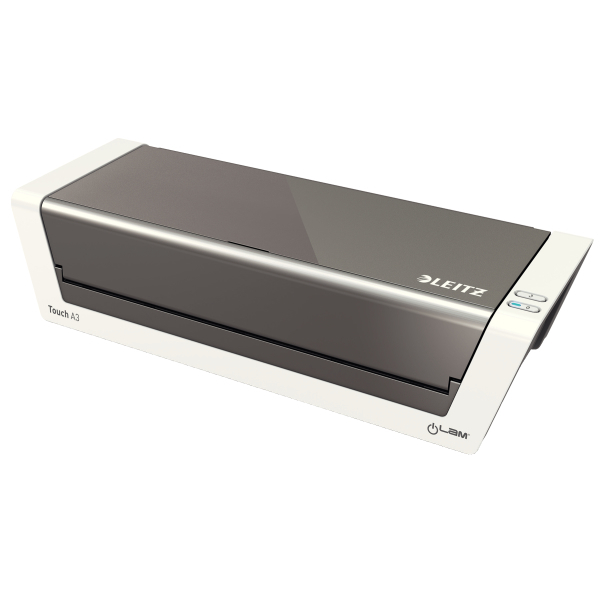 [74744000] [74744000] Plastificadora A3 iLAM Touch 2 de Leitz, blanco/plata