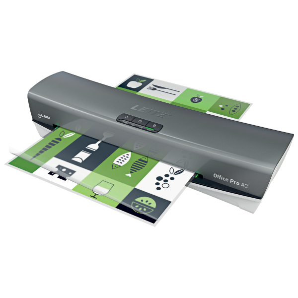[75180084] [75180084] Plastificadora Leitz iLAM Office Pro A3, plata/blanco