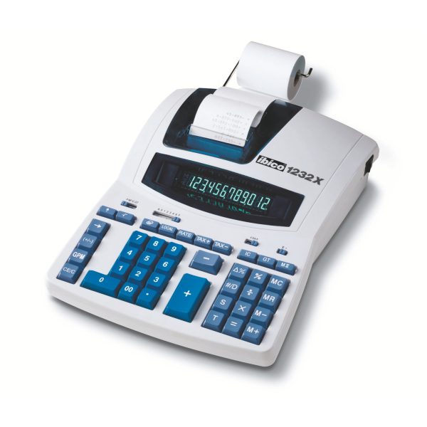[IB404108] [IB404108] Calculadora Ibico Profesional 1232X, blanco/azul